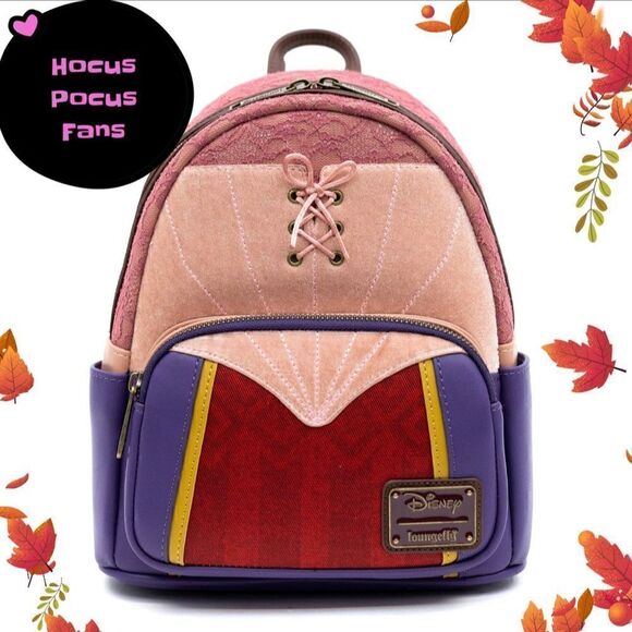 🖤🖤Exclusive Disney Hocus Pocus 
Sarah Sanderson Mini Backpack - Picture 1 of 6